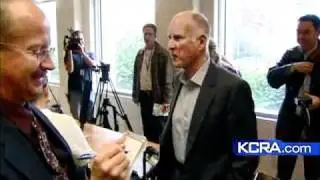 Brown Meets With Big City Mayors