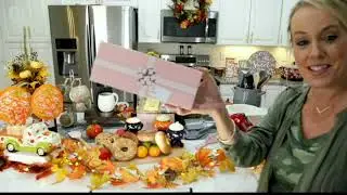 Temp-tations S/4 Seasonal Print Glass Spoon Rests w/ Gift Boxes on QVC