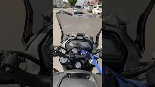 Acelerado j&aacute; na Dominar 400. #bajajindiaofficial #dominar400 #testeride #novidades