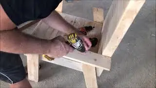 CADEIRA DE BALANÇO -COM PALETES -USEI SERROTE, MARTELO, COLA E PREGOS - SILLÓN DE BALANCEO CON PALET