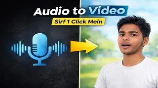 How to create audio to ai video create (ai video kaise banay)
