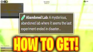 HOW TO GET MYSTERIOUS ABANDONED LAB SHOWCASE In A Dusty Trip! Roblox