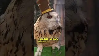 an owl looks different #youtubeshorts #viralvideos#owl