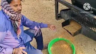 Day 4 Gobind paddy thresher working progress subscribe