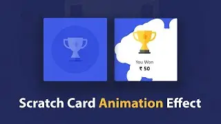 How to Create Scratch Card Using React | Scratch Card using React JS | React JS Tutorial | #react