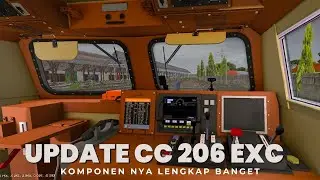 JADI MAKIN KECE ! UPDATE CC 206 AIO V5 BY EXLUSIVE CONTENT | Trainz Simulator Android