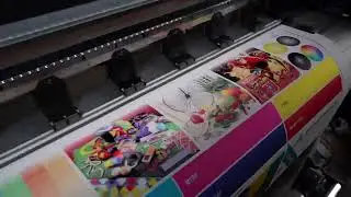 Colortech Eco solvent xp600/i3200 machine