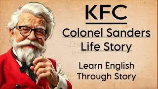 KFC | Colonel Sanders Life Story | Graded Reader 2025 |🔥| Learn English Through Story