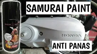 Ganti Warna Blok Cvt Honda Beat NEW || Mengunakan Pylok Samurai Paint (Hi-temp) #6