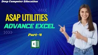 ASAP Utilities Advance Excel Part 4 | Columns & Rows tool