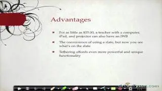 iPad as IWB Update 4 - Limitations & Advantages
