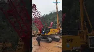 Satisfying Cleaning of a 75 Ton Used Crawler Crane#usedmachine