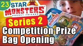 Star Monsters Pocket Friends Seires 2 prize pack opening. . :-)