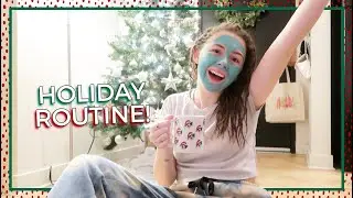 my holiday night routine *sort of lol* Vlogmas Day 21