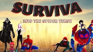Spider Man Into the Spider Verse | Surviva | Anirudh | Marvel Tamil Edit | Vadivelu Thrones