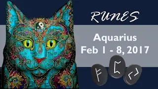 AQUARIUS WEEKLY RUNOSCOPES February 2 - February 8, 2017 ***THINK BEFORE ACTING***