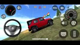 THAR ROXX DRIVE IN MOUNTAIN ROAD #viralvideo #games #tharrox 