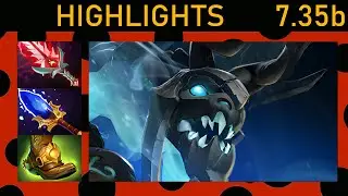 ✨Visage 82% Kill participation! Offlane Highlights 7.35b - Dota 2 Top MMR