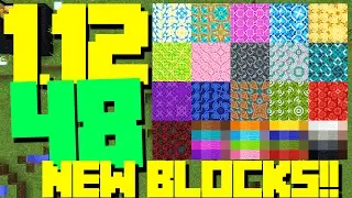 ALMOST 50 NEW BLOCKS!! NEW MINECRAFT 1.12 SNAPSHOT UPDATE!