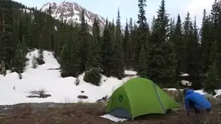 Overnight backpacking in Maroon Bells-Snowmass Wilderness