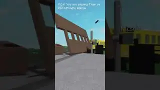 POV: You are playing Train vs. Car Ultimate Roblox 😂