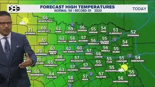 DFW Weather: A chilly start to Thursday, but temperatures will go up this afternoon