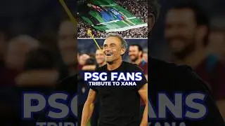 Luis Enrique Breaks Down After Psg Fans Honor His Dead Daughter Xana😭 #football #uclfinal #psg