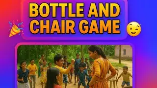 🎉 Bottle & Chair Game | Village Kids Playing Outdoor 😍🔥