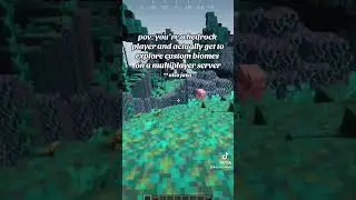 Bedrock & Java Minecraft Survival,Custom Biomes #minecraft #gaming #joinmysmp #mcyt #minecraftserver