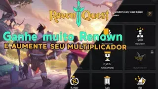 Ravenquest: Como Turbinar Seu Renown e Ganhar Mais $Quests! GANHE UM ITEM EXCLUSIVO DE HOUSE!!