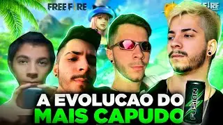A EVOLU&Ccedil;&Atilde;O DO LOUD LZINN NO FREE FIRE 2018-2021