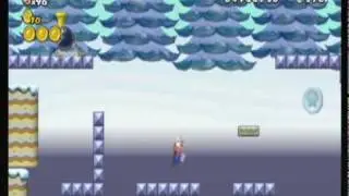 New Super Mario Bros. Wii custom level - Ice Climber