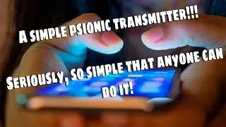 A Simple Psionic Transmitter using your cellphone and a quartz crystal