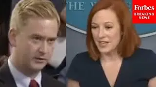 'I Know You Love Context': Jen Psaki Has Tense Exchange With Fox News Reporter