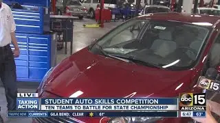 Student auto skills competition