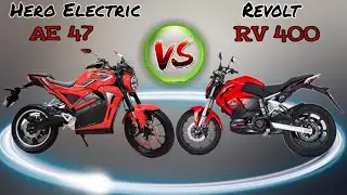 Hero ae47 vs Revolt rv400 Comparison | Price,Features,Specifications