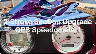 GPS Speedometer Upgrade// How To Install DIY // 2 Stroke SeaDoo