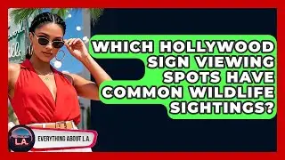 Which Hollywood Sign Viewing Spots Have Common Wildlife Sightings? - Everything About LA