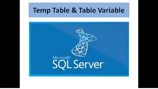 SQL Temporary table VS Table variable