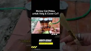 part 2 cat velg dan cover cvt lembayung Green #velgmotor #velgmatic #lembayung #moonlight #catvelg