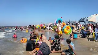 جوله ع شاطئ البحر مصيف جمصه 🏖️ و أسعار الشقق