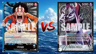 One Piece TCG Usopp VS Gecko Moria!!