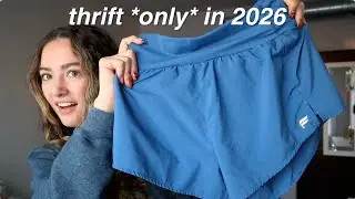 UNDER consumption core 🛍️♻️| thrift with me try on haul