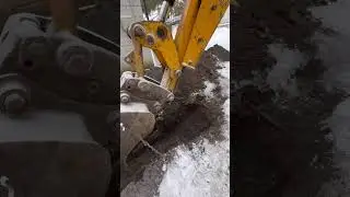 Работа  JCB 3/1 ISL Group #excavator #jcb #construction #engineering #строительство #islgroup#астана