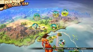 Dragon Ball Z Kakarot World Map