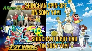 Shinchan Spin-off On Sony YAY! | Shinchan Robot Dad On Sony YAY! 