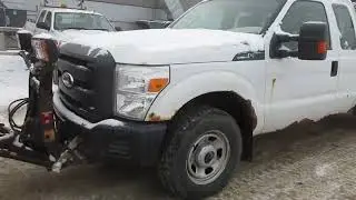 2011 Ford F-350 SD 4WD EXTENDED CAB PICKUP/Plow Truck 4-DR, 6.2L V8 OHV 16V.