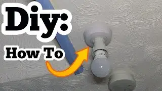 How To Change Ceiling Light Bulb Holder.