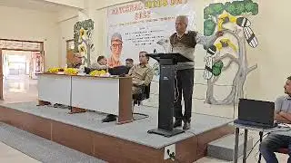 National Birds Day celebration at Environmental Science Department MDS University Ajmer.
