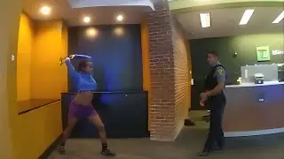 Uber Eats Driver Tries To Fight Off The WHOLE Police Department
